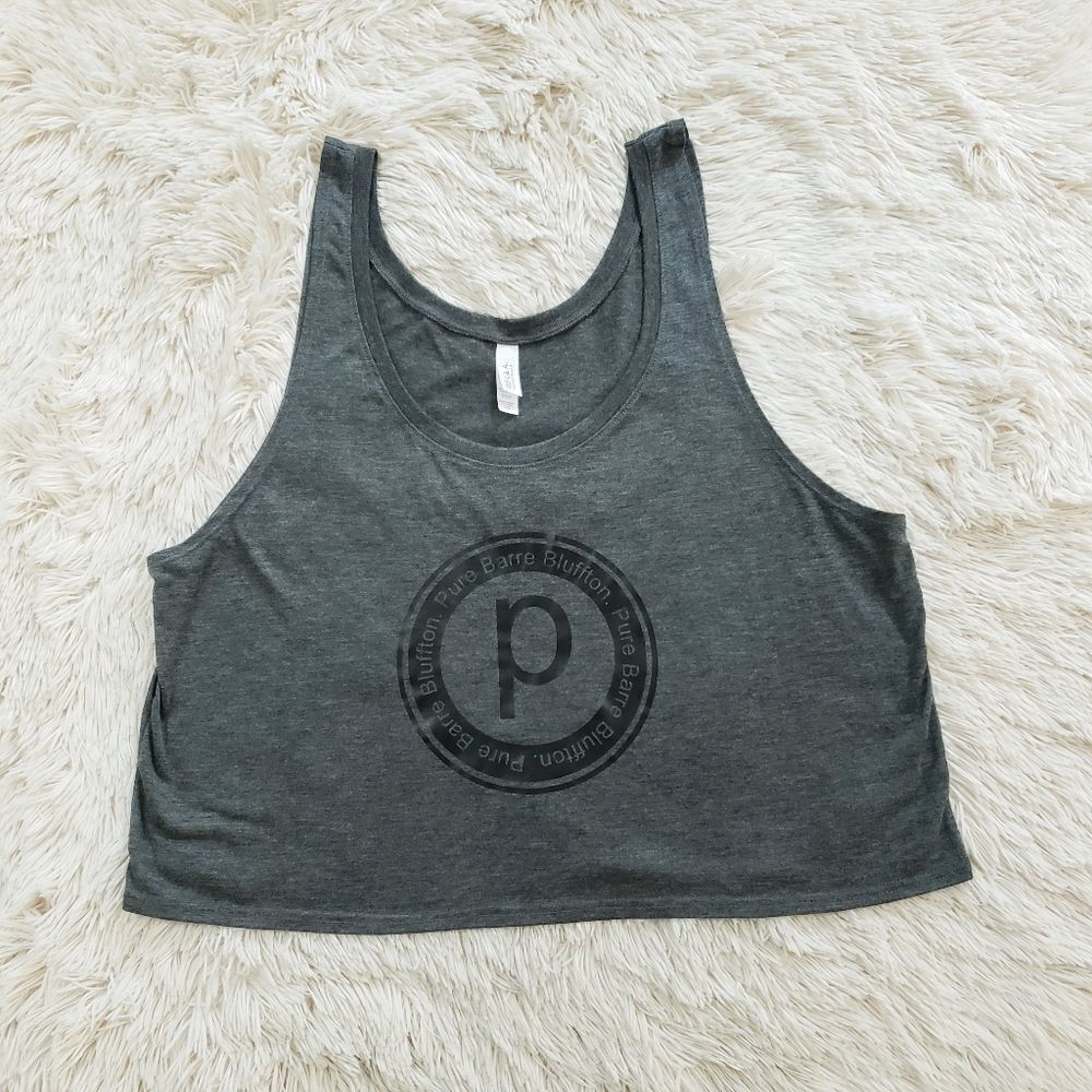Cropped Pure Bar L/Xl Tank Top